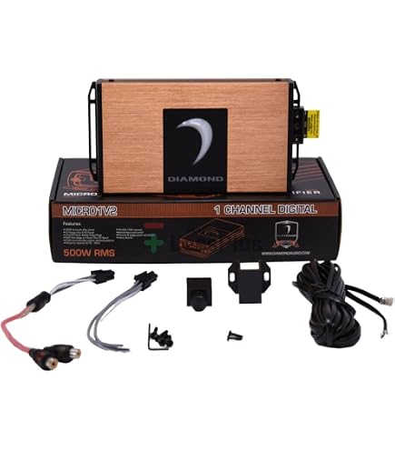 Amazon.com: Diamond Audio D3 400.4 57 Watts RMS at 4 Ohms 4