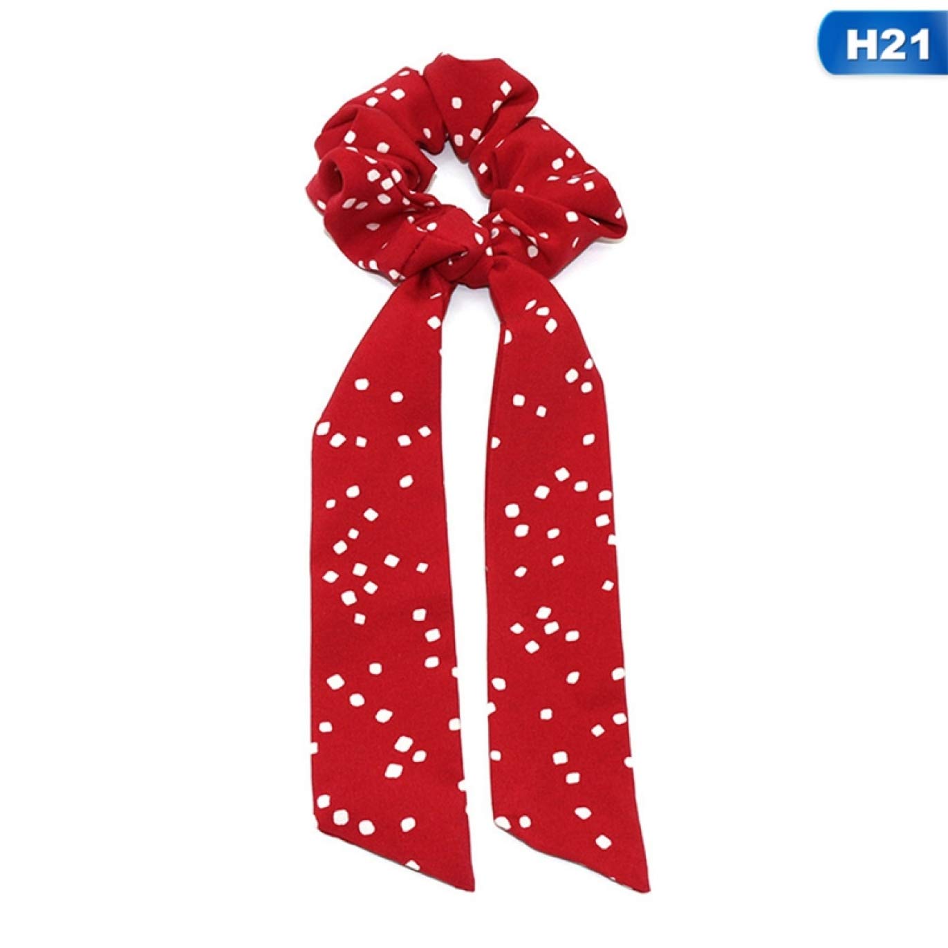 Buy Ellaroom Famous Solid Floral Bow Scrunchie Hair Band Elastic