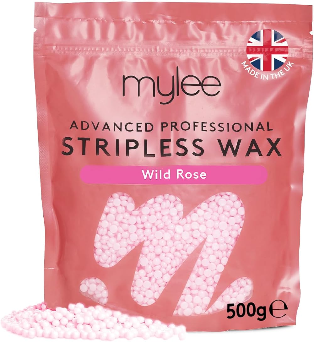 Mylee Advanced Stripless Wax 500g Wild Rose – Beads, Painless Hair Removal