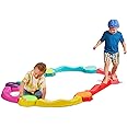 B. toys - Balance & Groove Set - Balance Beam for Kids - Musical Games & Activities - 5 Sensory Stones, 8 Wavy Beams & 1 Musi