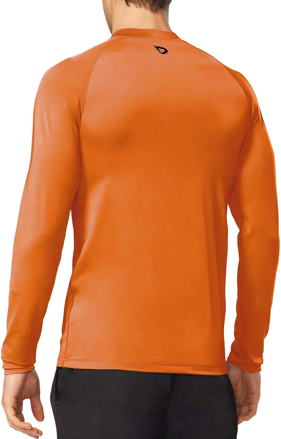 BALEAF Men's Long Sleeve Rashguard UPF 50+ Swim Rash Guard Water Shirts for Surfing Diving Kayaking: Clothing