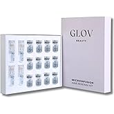 Glov Beauty Micro Infusion Hair Renewal Kit – 0.25mm Gold Derma Stamp with Hyaluronic Acid, Peptide & Botanical Serum Ampoules | Hydrating Scalp Treatment for Fuller, Thicker-Looking, Healthier Hair