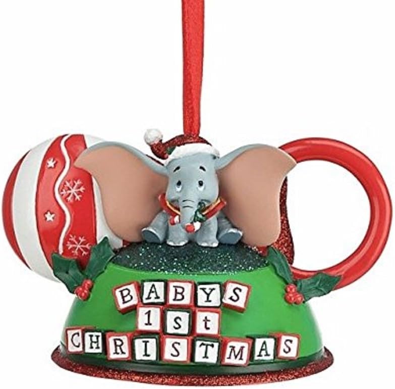 mickey baby's first christmas ornament