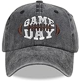 MANMESH HATT Football Dad Hat for Men, Funny Father's Day Football Team Gifts, Vintage Washed Distressed Baseball Cap