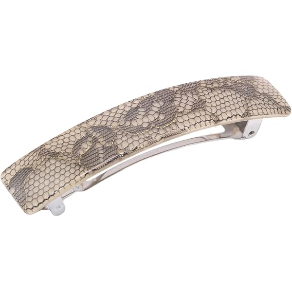 Long Rectangle Black Marble Celluloid Hair Clip Handmade Large Barrette Handmade Black Marble Rectangle Hair Clip Barrette Zambia | Ubuy main image 4