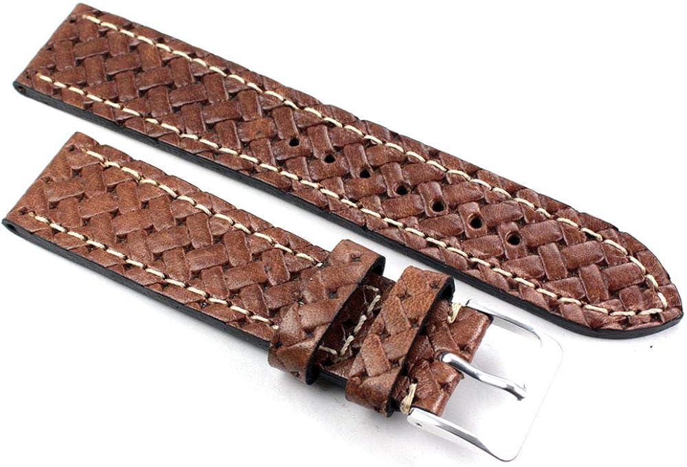 Sulla - Watch with Leather Strap - Sulla, Brown square clasp, 20mm