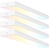 hykolity 4FT LED Wraparound Light with 3 Wattages/3 CCT 55-75W 3000-5000K | 4 Foot LED Wrap Light Fixture With 5500-7500LM,Hardwired, Flush Mount Office Ceiling Light for Garage Office Kitchen, ETL