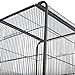 Giantex 58″ Large Parrot Bird Cage Play Top Pet Supplies w/Perch Stand Two Doors Flattopthumb 3
