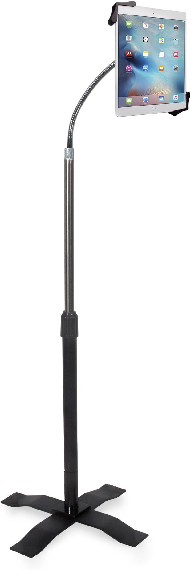CTA Digital Height-Adjustable Gooseneck Floor Stand for iPad 2/3 (PAD-AFS)