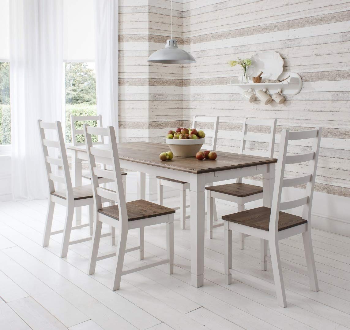 Noa and Nani Canterbury Contemporary Dining Table and 6 Chairs