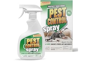 KQCWKH Pest Control, Mice Repellent, Mouse Repellant Indoor, Extra-Strength Peppermint to Repel Rat, Ant, Roach, Mosquito,Moth and More, RV Rat Repellent Indoor and Outdoor, Mice Control-15 Fl oz