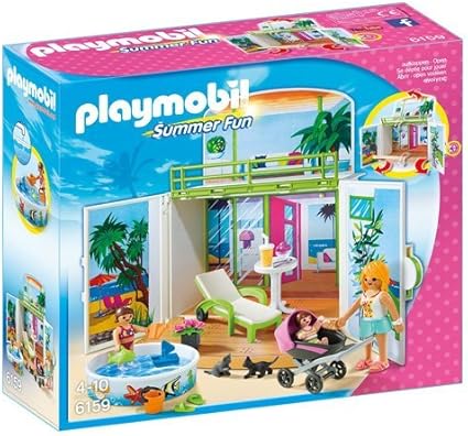 PLAYMOBIL - Cofre de Bungalow en la Playa (61590)