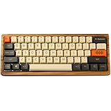 YMDK Carbon 61 87 104 Top Print Keyset Thick PBT OEM Profile Keycaps for MX Mechanical Keyboard (Only Keycap)