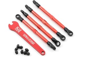 Traxxas 7138X 1/16 Red-Anodized Aluminum Toe Links (set of 4)