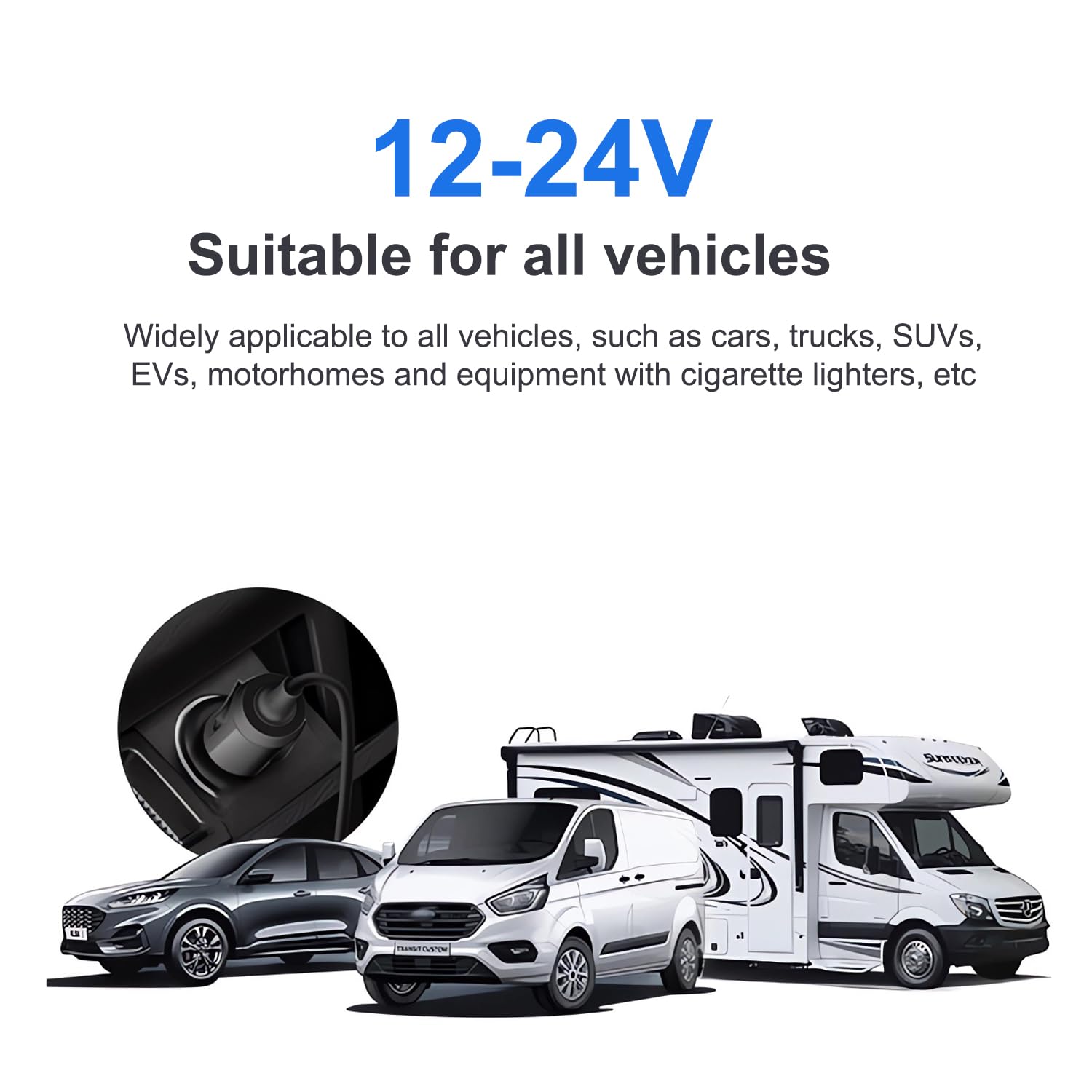 HKY for Resmed Airsense 10 DC Converter 24V 90W DC Adapter Fit Resmed AirSense 10 CPAP/Elite/AutoSet/AutoSet for Her,AirCurve 10 & AirStart 10 Series CPAP/Bipap Machine Power Cord Airsense 10 Supplies