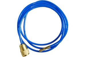 High Pressure Pipe Cleaner Pipe Cleaning Hose for Tap 300cm Length Drain with Brass Nozzle and Seal Shower Drain