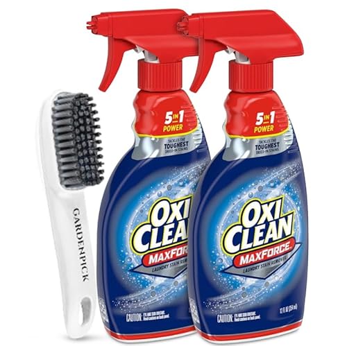 Oxi Clean Spray Stain Remover 2-Pack with Laundry Brush – Oxi 