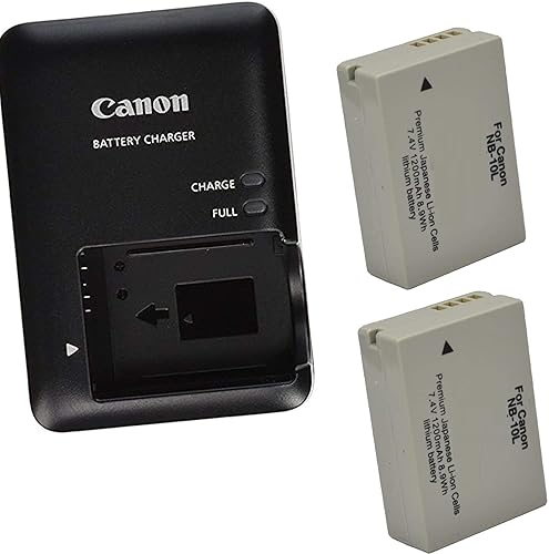 Canon CB-2LC Charger for Canon NB-10L Li-ion Battery compatible