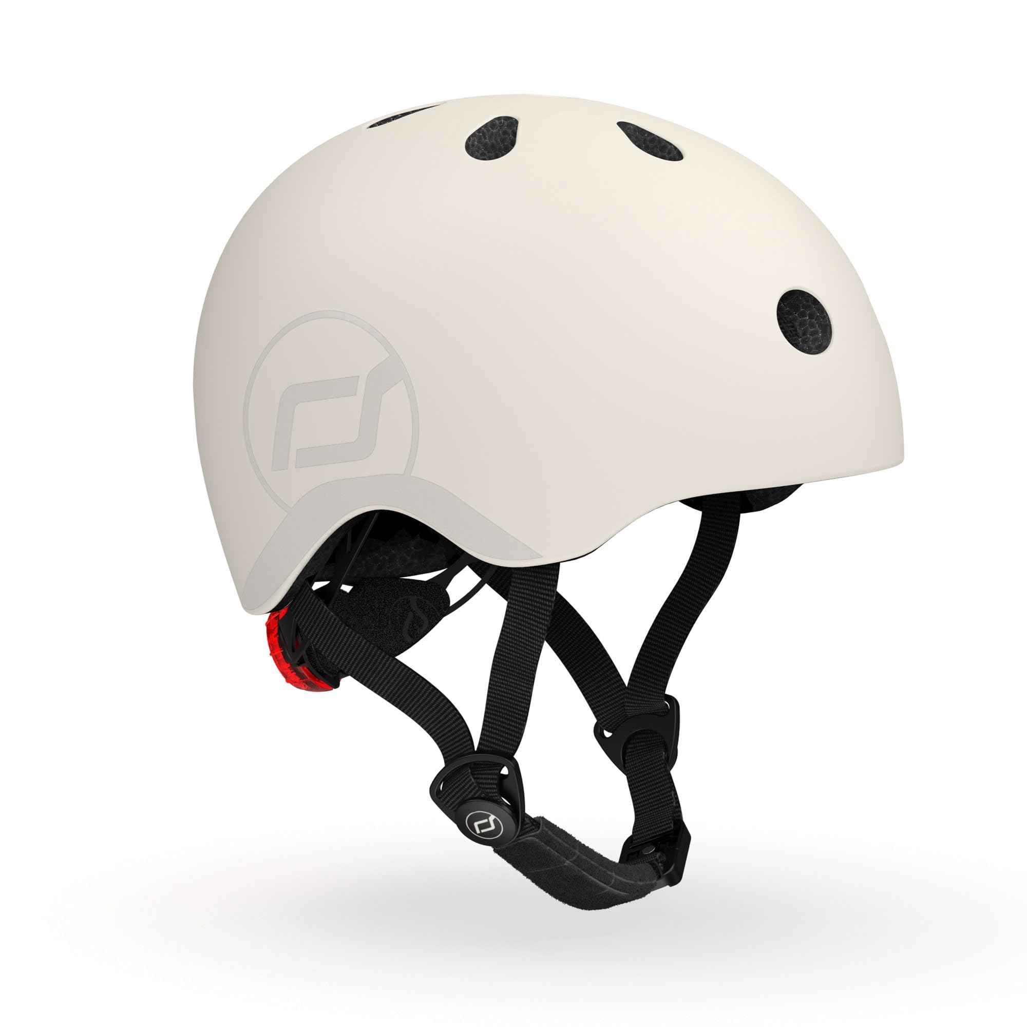 Scoot & Ride Unisex Kinder Fahrradhelm Bicycle helmet , ash, 51 bis 55cm UK
