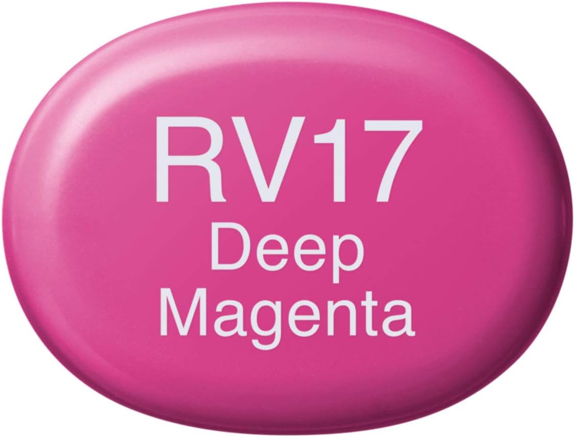 Copic Sketch Coloured Marker Pen, (RV-17) Deep Magenta, For Art & Crafts, Colouring, Graphics, Highlighter, Design, Anime - Image 3