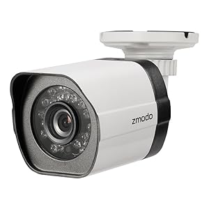 Zmodo 720p HD sPoE IP Network Outdoor Camera IR Night Vision Home Security Camera
