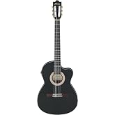 Ibanez GA5MHTCE Acoustic-electric Nylon-string Guitar - Black