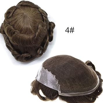 Amazon Com Lhc Us Sale Remy Hair Mens Toupees Human Hair Systems