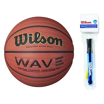 Wilson Solution Game - Balón de baloncesto oficial con 6 