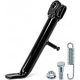 JMCHstore Mini Bike Kickstand w/Spring for Coleman B200R CT200U-EX BT200X CT200U-EXR Axis M200 212cc 196cc 200cc 6.5hp Powersports Mini Bike Parts (Black)