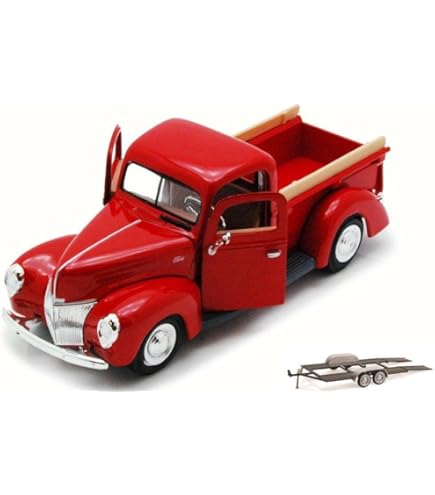Amazon.com: 1960 Ford Falcon Ranchero Pickup Red 1/24 by Motormax