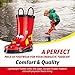 Disney Cars Kid's Lightening Mcqueen Boy's Red Rain Boots (Toddler/Little Kid) (9 M US Toddler)