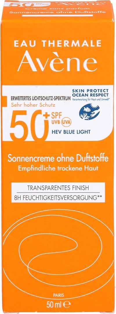 Avene Sun Cream SPF 50+ Fragrance Free 50 ml