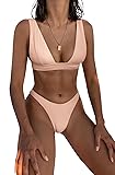 Bathing Suits for Women Deep V Neck Sexy Two Piece
