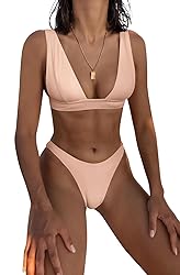 Bathing Suits for Women Deep V Neck Sexy Two Piece