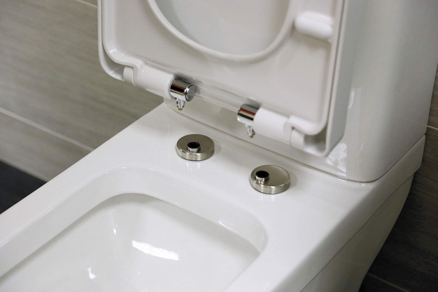 TC Bathroom Soft Close Rectangular Contemporary Replacement Mini Seat Appleby, White - Image 3