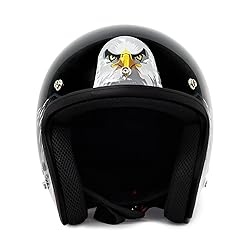 VCAN V85C 3/4 Open Face Motorcycle Helmet DOT