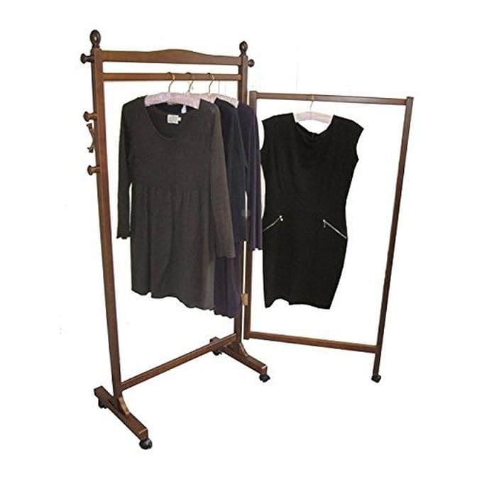 Apollo Fold Out Clothes Rail, Wood, Wooden Amazon.co.uk Kitchen & Home