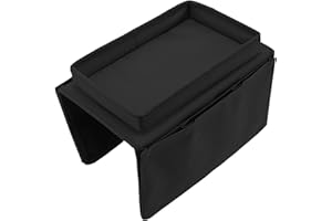 Couch Caddy Armchair Caddy,Couch Remote Caddy Control Holder Sofa Organizer Wth Side Pockets,Sofa Tray Folding Arm Storage Ho
