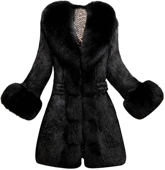 amazon women's fur coats