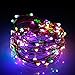Albrillo Copper String Lights Color Changing 100 LEDs 33ft with Power Adapter, UL Listed