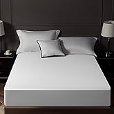 King Mattress Protector Tencel Luxury 100% Waterproof Mattress Protector,Silky Soft & Breathable,Cooling Mattress Pad Cover Fitted 18" Deep Pocket Noiseless,78"x80"