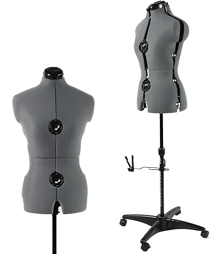 Roxy Display Female Professional Dress Form Size 10 (Collapsible