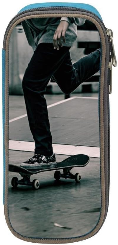 Amazon Co Jp Newone トレンドスケートボード 3d柄プ 大容量 軽量タイプ おしゃれ リント ペンケース化粧ポーチ バッグ 文具収納 ホーム キッチン