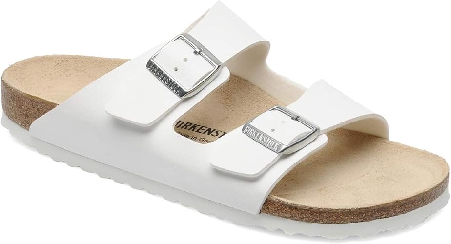 white rubber birkenstocks size 36