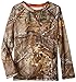 Carhartt Boys Long Sleeve Force Tee Shirt,Realtree Xtra,Medium