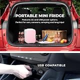 Subcold Classic4 Mini Fridge Cooler & Warmer 4 L 6 Cans AC USB White/Pink view 6