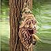Collections Etc Tree Mounted Gnome Bird House