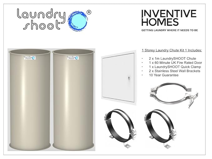LaundrySHOOT 2 Storey House Laundry Chute Kit 1 Amazon.co.uk