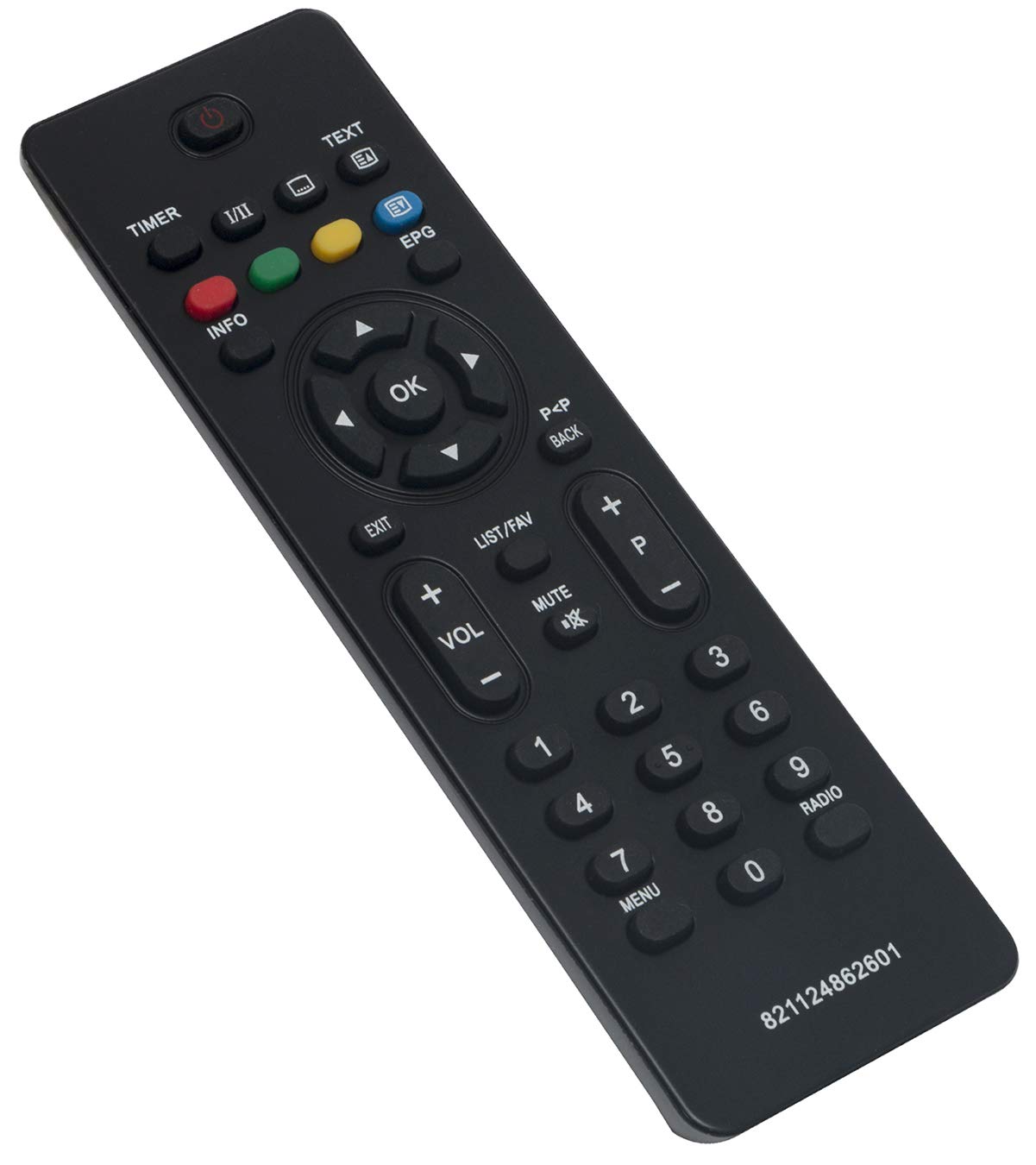 VINABTY 821124862601 Replacement Remote Control Fit for Philips TV Receiver Digital Terrestrial Receiver DTR220 DTR220/05 DTR2530 DTR2530/05