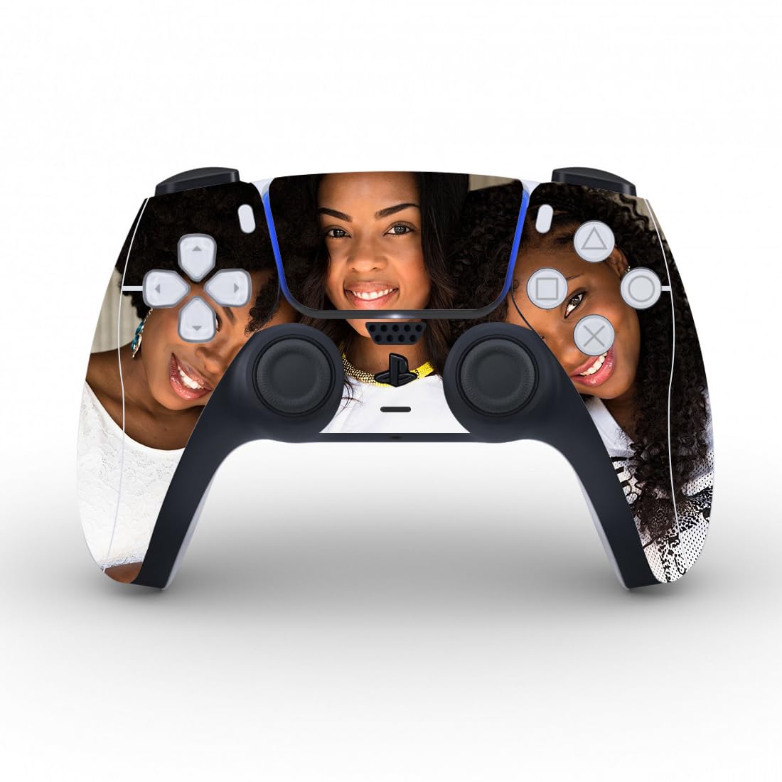 Custom Full Body Vinyl Skin Sticker Decal Cover for PS5 Controller with Your Personalized Photo
